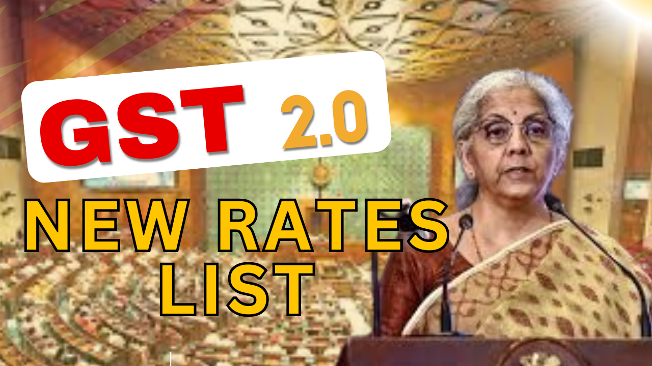 New GST Rates Full List