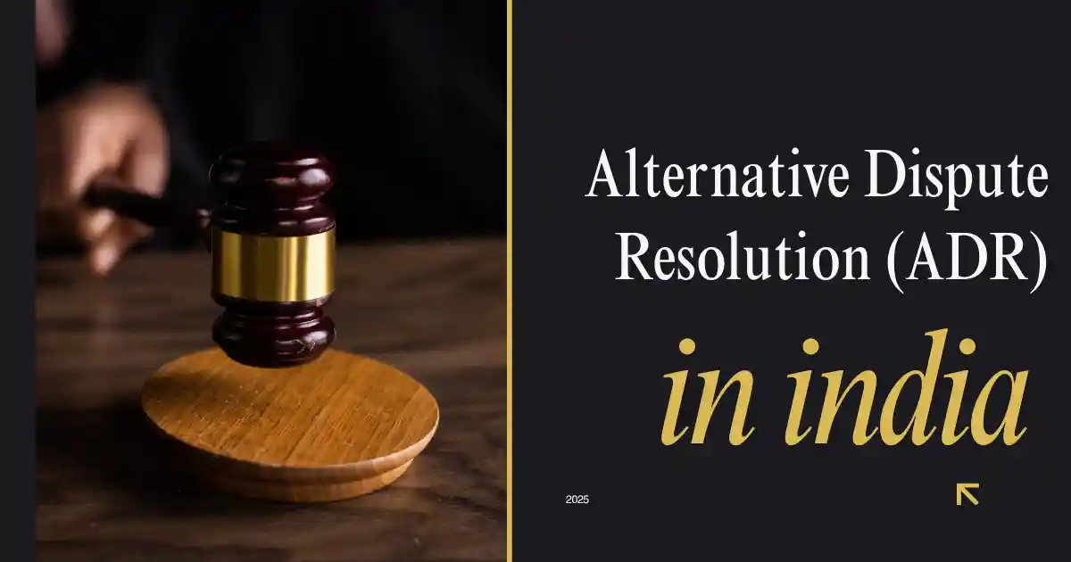 Alternative Dispute Resolution (ADR): A New Path to Justice